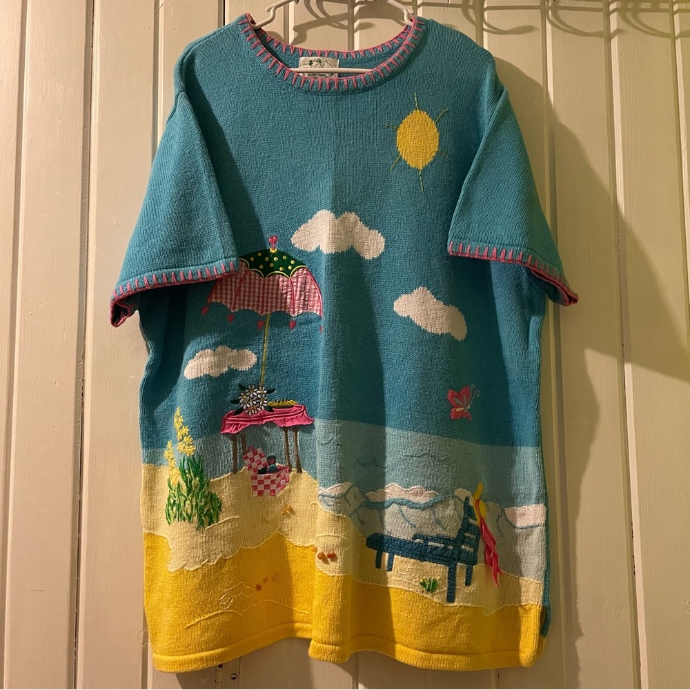 THE QUAKER FACTORY vintage sweater Size 2X